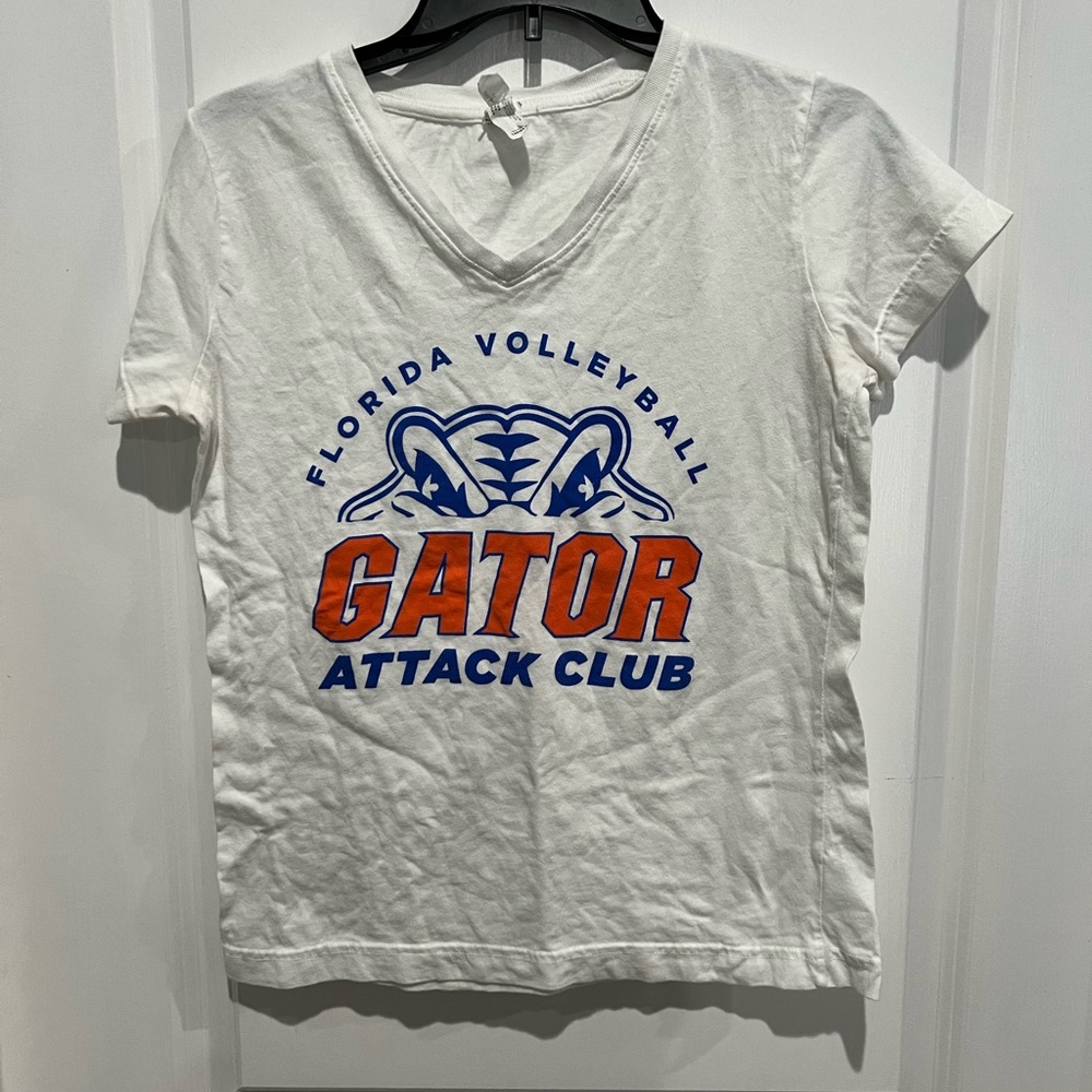 Live And Tell Florida Gators Volleyball Tee, Sz S